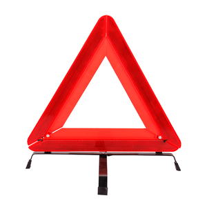 Offre Spéciale Trafic D'urgence Signe Réfléchissant ECE R27 CLIGNOTANT De Voiture Pliante Réflecteur De Sécurité LED LUMIÈRE Triangle D'avertissement