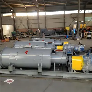 Double Shaft Two Screw Mixer Humidifier For Fly Ash Dust