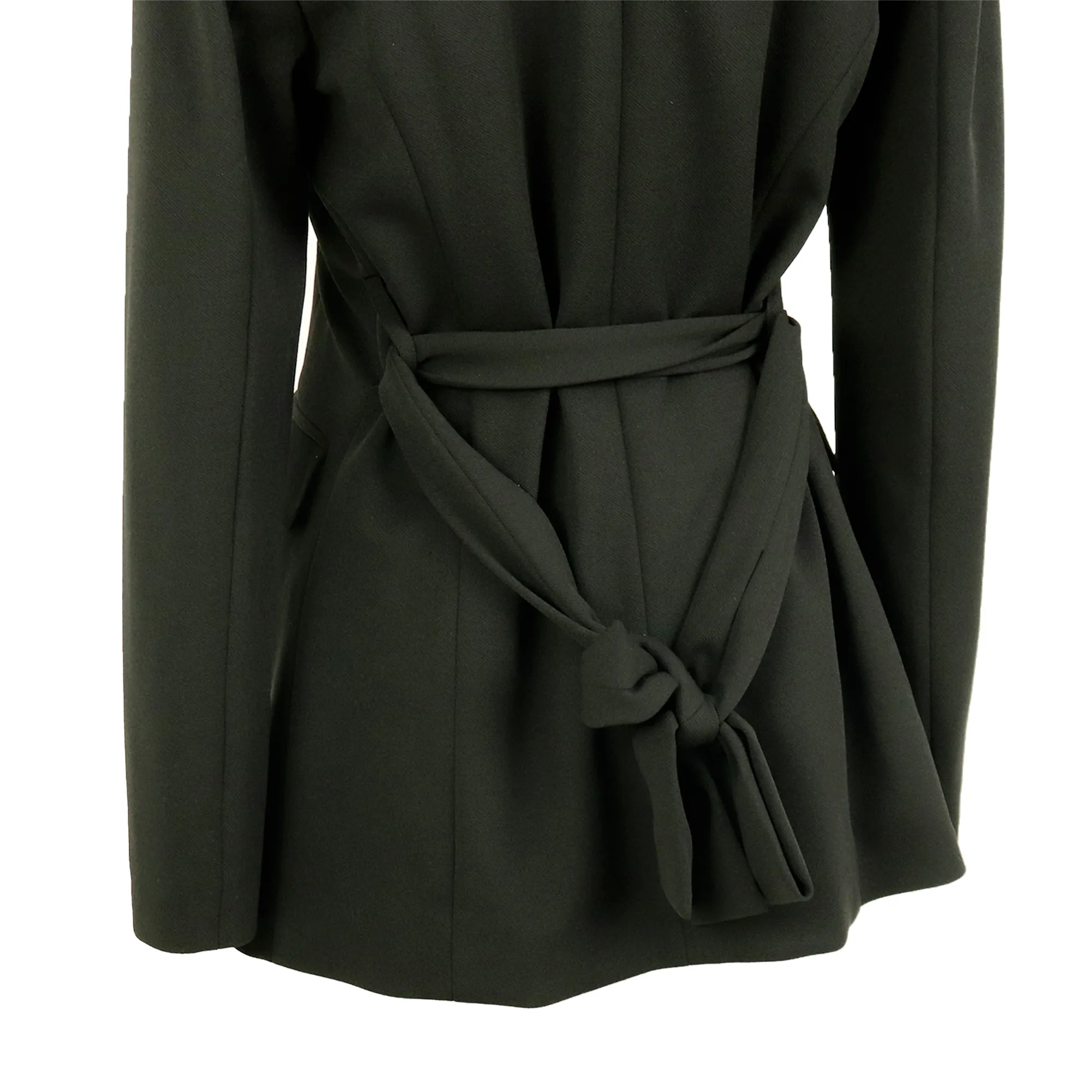 Custom autumn/spring ladies dresses elegant women coat black formal luxury long sleeves business wear work casual suit