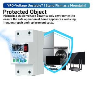 Get Factory <strong>Price</strong> Over and Under Voltage Protector 63A Reliable <strong>Supplier</strong> for Home and Commercial Power Systems Voltage <strong>Regulator</strong> - Product Image 5