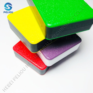 <span class=keywords><strong>HDPE</strong></span> 4x8 vỏ cam kết cấu bề mặt nhựa màu sắc đôi tấm nhựa và Hội Đồng Quản trị cho sân chơi - Product Image 6