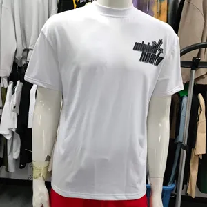 Summer Direct Delivery Street Apparel Premium Plus Size Round Neck Cotton T-shirt pour hommes Retro DTG Printed T-shirt - Product Image 1