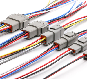 Deutsch DTM 2 <span class=keywords><strong>3</strong></span> 4 6 8 12针防水电线连接器插头套件线束15厘米20AWG - Product Image 2