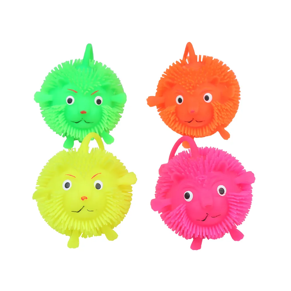 KEHUI-juguete antiestrés para niños, Bola de León pequeña para aliviar el estrés