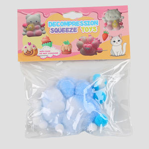 Trend 2024 OEM Taba squishy oyuncaklar sevimli mochi kedi pençe yumuşak doldurulmuş hayvan oyuncaklar kart çantası stres giderici stres oyuncakları çocuklar için - Product Image 3