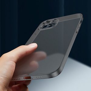 เคสโทรศัพท์ผิวด้านแบบบางเฉียบสำหรับ <span class=keywords><strong>iPhone</strong></span> <span class=keywords><strong>11</strong></span> 12 13 14 <span class=keywords><strong>PRO</strong></span> <span class=keywords><strong>MAX</strong></span> XS <span class=keywords><strong>MAX</strong></span> XR SE <span class=keywords><strong>2020</strong></span> 7 8 6S PLUS เคสมือถือแบบใส - Product Image 2