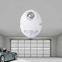 Harga Kompetitif Sensor Gerak Inframerah PIR 360 Derajat E27 dengan Deteksi Maks. 6m dan Penundaan 5detik-5menit untuk Rumah