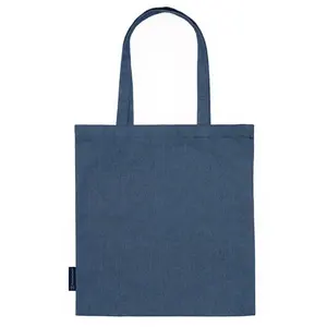 Borsa shopper in denim riciclato, merchandising sostenibile - Product Image 2