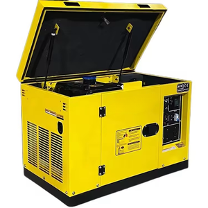 YHS <span class=keywords><strong>15</strong></span> KVA 12 KW marco abierto generador diésel portátil dosel silencioso monofásico 220V-400V voltaje personalizado arranque eléctrico 50 <span class=keywords><strong>Hertz</strong></span> - Product Image 6