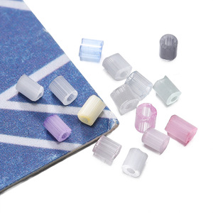 ลูกปัดอะคริลิคทรงกลมขนาด 2 มม. สำหรับทำเครื่องประดับ DIY สีผสม ลูกปัดพลาสติกใส อุปกรณ์งานฝีมือ - Product Image 4