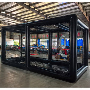 1. Arène <span class=keywords><strong>de</strong></span> football géante gonflable pour drones <span class=keywords><strong>avec</strong></span> filet <span class=keywords><strong>de</strong></span> sécurité, <span class=keywords><strong>cage</strong></span> <span class=keywords><strong>de</strong></span> course FPV portable pour compétition sportive en intérieur - Product Image 4