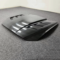 Nuevo Capó de Motor Ventilado de Fibra de Carbono con Pernos para Mustang S550 2018-2023 GT - Instalación con Pernos