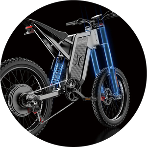 Nouveau EKX X21 3000W Adulte Vélo Électrique Vente Directe D'usine Longue Portée Batterie Au Lithium 40Ah - Product Image 6