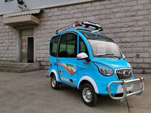 Nouvelle <span class=keywords><strong>voiture</strong></span> électrique populaire, véhicule électrique de haute qualité avec panneau solaire, mini <span class=keywords><strong>voiture</strong></span> électrique intelligente de type fermé - Product Image 2