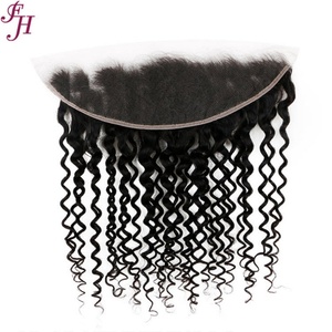 Extensions de cheveux humains blonds 613 avec closure en dentelle HD 4x4, frontal 13x4 brésilien 100% cheveux humains non traités - Product Image 1