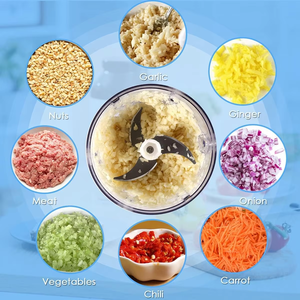 Wholesale Stainless Steel <strong>Mini</strong> Kitchen Multifunction Fruit &amp; Vegetable Cutter Chopper Easy Electric Plastic <strong>Tool</strong> - Product Image 3