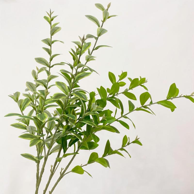 Y H072 Wholesale Artificial Green Leaves