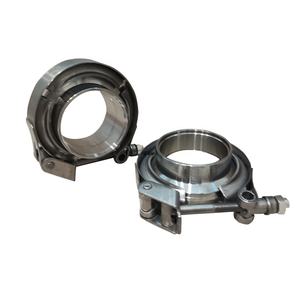 Хомут V-образный из нержавеющей стали SS304 с фланцем, настраиваемые размеры: 1.5, 1.75, 2, 2.25, 2.5, 3, 3.5, 4, 4.5, 5, 6 дюймов - Product Image 1