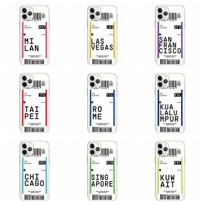 เคสโทรศัพท์กันกระแทก TPU ใส,เคสแฟชั่นดีไซน์บอร์ดดิ้งพาสแห่งชาติสร้างสรรค์สำหรับ <span class=keywords><strong>Iphone</strong></span> 12 Pro Max - Product Image 6