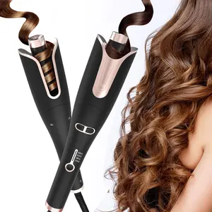 Les colton New Arrival Auto Locken wickler Maschine Zauberstab Lockens tab Waver Keramik beschichtung Rotierender Instant Hair Styler