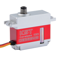 Offre Spéciale KST DS589MG V8.0 9.2Kgf.cm 0.08sec Mini engrenage numérique HV en métal pour hélicoptère RC et Mini Servo de haute qualité à voilure fixe