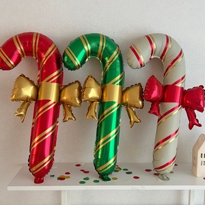 Decorazioni Natalizie Palloncini Gonfiabili da 30 cm Design Bastoncino <span class=keywords><strong>di</strong></span> Zucchero <span class=keywords><strong>per</strong></span> <span class=keywords><strong>Adulti</strong></span> <span class=keywords><strong>per</strong></span> Feste - Product Image 2