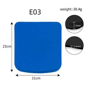 Thickened Pure Color Mouse <b>Pad</b> with Soft EVA Foam & Wrist Support - Comfortable & Durable Non-Slip Desk Mat for Office & Gaming - Product Image 3