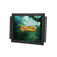 Écran tactile IR 15 17 19 pouces à cadre ouvert pour jeux POG/POT O GOLD/Fox340/WMS 550, interface VGA, écran tactile d'arcade