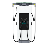Starcharge Titan V4 Nouveau chargeur public rapide DC haute puissance pour véhicules électriques 240/320kW NEMA IP55 CCS1/CCS2 4G/WiFi pour camping-car