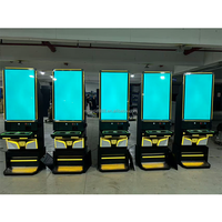 Machine de jeu verticale personnalisée avec écran tactile plat de 43 pouces, en métal, avec système de paiement par jetons ACardes, machine de jeu d'adresse