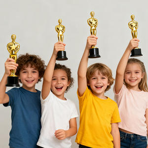 Trofeo de Plástico Pequeño, Bestseller Transfronterizo, para Niños de Jardín de Infancia, Premio Conmemorativo, Eventos Deportivos - Product Image 1