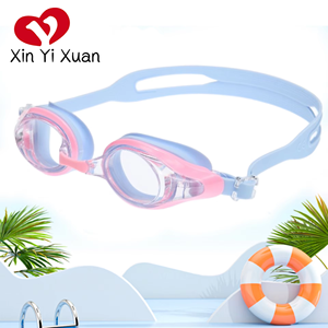 แว่นตาว่ายน้ำรุ่นใหม่ Xinyixuan รุ่น 1800 สำหรับผู้ใหญ่ ทำจากซิลิโคน ป้องกันฝ้า ป้องกันรังสียูวี เลนส์ PC เคลือบผิว กันน้ำ สำหรับใช้งานกลางแจ้ง - Product Image 2
