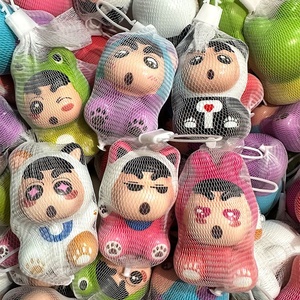 Juguete Antiestrés Popular de Crayon Shin-chan en Postura Sentada, Figura de EVA de Rebote Lento, Adorno de Regalo, Juguete de Apretar Xiaoxin - Product Image 2
