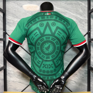 Uniforme de la Selección Mexicana de Fútbol 2026, 100% Poliéster, Transpirable, de Secado Rápido, Ropa Deportiva de Alta Calidad - Product Image 2