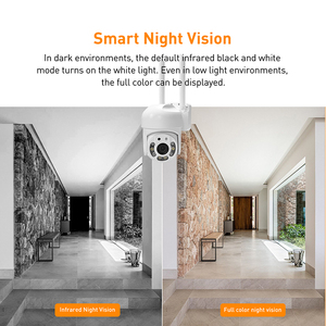 V380 RVP8-WiFi RJ45 1MP kapalı WiFi güvenlik kamerası çift Lens PTZ HD bulut veri hareket algılama gece görüş dahili mikrofon TF - Product Image 4