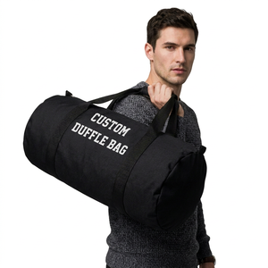 Nouveau Sac de Sport de Luxe Personnalisable en Polyester de Haute Qualité avec Fermeture Éclair, Design Unisexe, Toutes Couleurs Disponibles, Résistant à l'Eau - Product Image 1