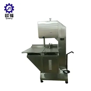 Food Machinery Commercial Kitchen Meat Slicer Frozen Meat Bone Saw Machine For Sale
