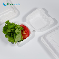 Contenants alimentaires jetables personnalisés en PP, compatibles micro-ondes, pour la préparation des repas et l'emballage de plats à emporter, avec couvercle, conteneur MFPP