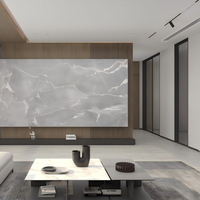 Panneau mural en plastique à impression numérique marbrée, alternative au marbre UV, panneaux PVC pour hôtel, imperméables, faible entretien, pour la décoration