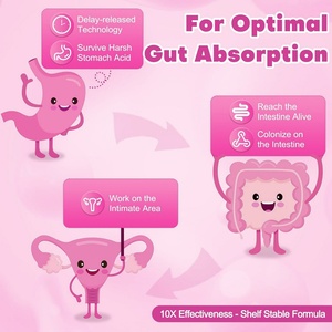 Private Package Probiotics Capsules for Women's UTI Health & Immune System Support Adult Enzymes & Prebiotics - Product Image 5