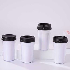 Portable <b>Double</b>-<b>Walled</b> Cup, Factory Direct Reusable Cup, Creative Outdoor Use Cup - Product Image 5