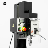Machine de fraisage verticale à 3 axes de haute précision CTMACH CTV36, vitesse variable légère pour le travail des métaux