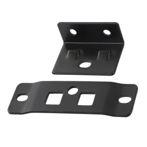 Shengshimingxin Support d'angle fixe deux-en-un en fer, petites et grandes tailles, pour connexion de meubles, armoires et étagères - Product Image 2