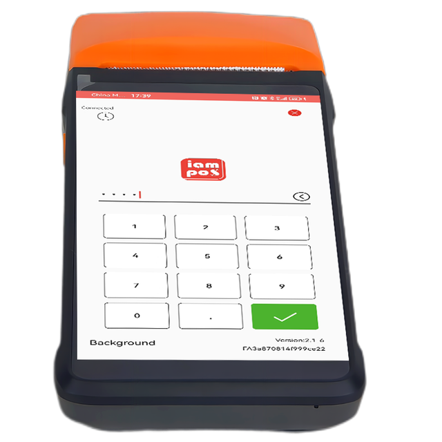 All-in-One Handheld POS Cash Register 5.5" 720P Display 58mm Thermal Printer Android 11 2GB/3GB RAM 16GB/32GB ROM 4G NFC