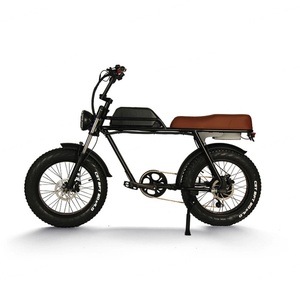Bicicleta Eléctrica en Stock, Fatbike Eléctrica de Montaña, Barata, con Llantas Gruesas de 20 Pulgadas, Bicicleta Eléctrica de Fábrica - Product Image 3