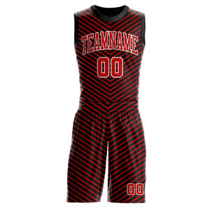 Camiseta y pantalones cortos de baloncesto personalizados, uniforme de equipo, ropa deportiva para hombre, 100% poliéster, ligero, OEM - Product Image 1