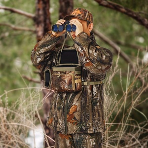 Harnais de poitrine pour jumelles avec pochette pour télémètre, harnais pour jumelles avec housse de pluie pour la chasse - Product Image 6