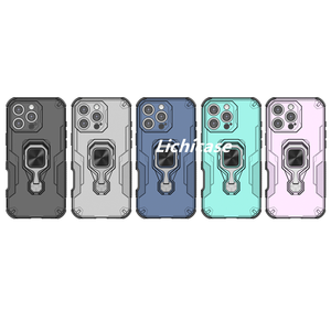 Funda Protectora Trasera con Soporte Metálico y Botones Independientes de Diseño Elegante Lichicase para Oneplus <span class=keywords><strong>ACE</strong></span> 5 5 Ultra Nord 5 CE5 - Product Image 2