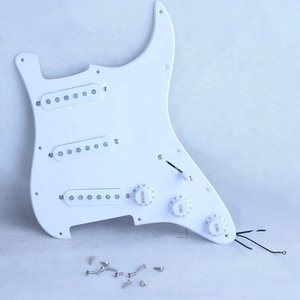 <span class=keywords><strong>Guitarra</strong></span> eléctrica de alta gama al por mayor, ST, con pickguard precableado de 3 capas, SSS, pastillas AlnicoV para <span class=keywords><strong>guitarra</strong></span> <span class=keywords><strong>Fender</strong></span> Strat - Product Image 5