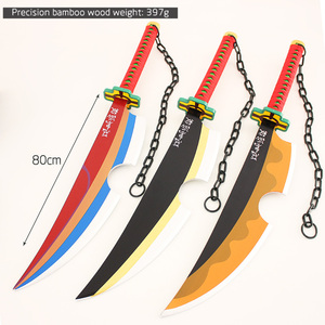 Giocattolo di legno i bambini giocano spade <span class=keywords><strong>Anime</strong></span> 104cm cacciatrice di demoni Cobertor <span class=keywords><strong>Manga</strong></span> Joggers spada grande giocattoli - Product Image 4